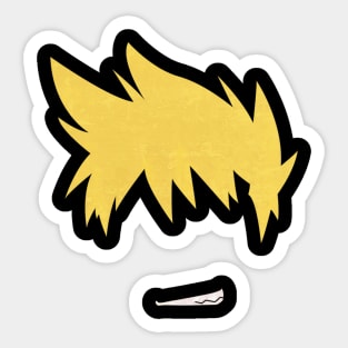 Minimalist Kittan Sticker